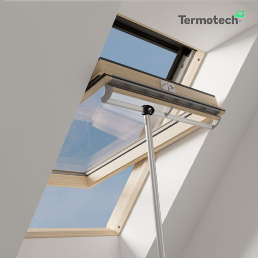 TERMOTECH 4 in 1 Bedienungsstange für Dachfenster (140 cm)