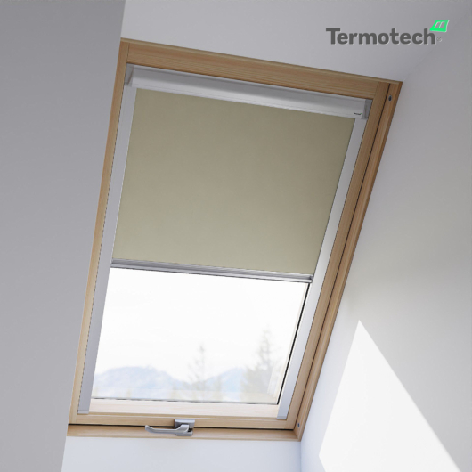TERMOTECH V40 Thermo Verdunkelungsrollo für LUMICA - SOLSTRO – TYREM Dachfenster