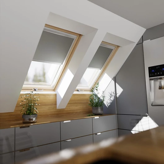 TERMOTECH V40 Thermo Verdunkelungsrollo für Dachfenster
